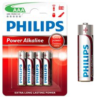 Philips IR03 AAA Alkaline Batterie 4 Einheiten
