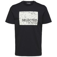 Selected Kortermet T-skjorte Med O-hals Regular Dani