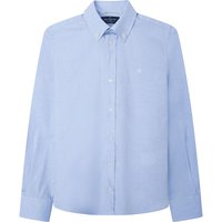 hackett-chemise-a-manches-longues-washed-oxford