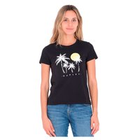 hurley-t-shirt-a-manches-courtes-et-col-rond-eclipse-classic-crew