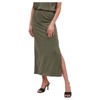 vila-modala-high-waist-long-skirt