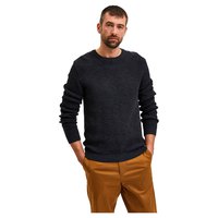 selected-vince-bubble-rundhalsausschnitt-sweater