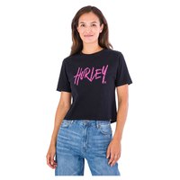 hurley-t-shirt-a-manches-courtes-oceancare-washed-cropped