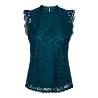 pieces-olline-lace-sleeveless-blouse