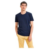 selected-ael-t-shirt-mit-kurzen-armeln-und-rundhalsausschnitt