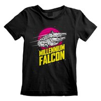 heroes-official-star-wars-millenium-falcon-circle-kurzarmeliges-t-shirt