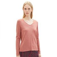 tom-tailor-v-neckline-with-front-logo-coin-sweater
