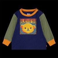 levis---camiseta-de-manga-larga-y-cuello-redondo-para-bebe-color-block
