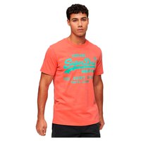 superdry-t-shirt-manche-courte-col-rond-neon-vintage-logo