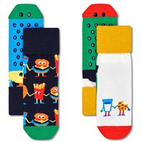 happy-socks-calcetines-food-friends-anti-slip-2-unidades