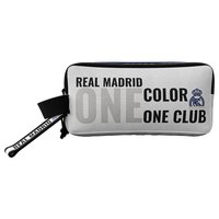 Real madrid Triple Pencil Case With 3 Compartments One Color One Club