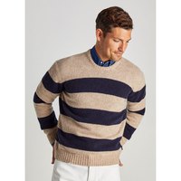faconnable-lmswool-stripe-rundhalsausschnitt-sweater