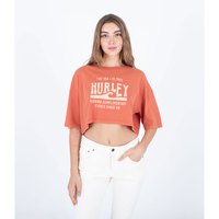 hurley-t-shirt-a-manches-courtes-stoked-boyfriend-cropped