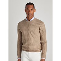 faconnable-cash-cable-rundhalsausschnitt-sweater