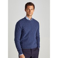 faconnable-cash-cable-rundhalsausschnitt-sweater