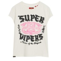 superdry-t-shirt-a-manches-courtes-et-col-rond-embellished-poster-cap
