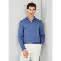 hackett-gmd-merino-silk-halber-rei-verschluss-sweater
