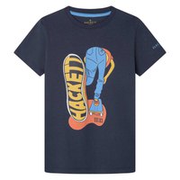 hackett-skateboy-jugend-t-shirt-mit-kurzen-armeln