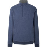 hackett-twill-jacquard-half-zip-sweater