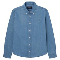 hackett-camisa-manga-larga-juvenil-washed-denim