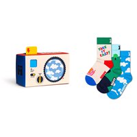happy-socks-camera-gift-set-socken-3-pairs