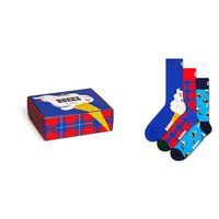 happy-socks-mitjons-mitjans-downhill-skiings-gift-set-3-parells