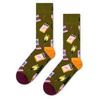 happy-socks-matches-half-lange-socken