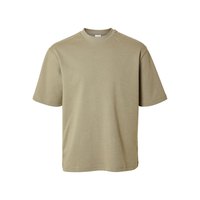 selected-oscar-relax-fit-kurzarm-t-shirt-mit-rundhalsausschnitt