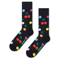 happy-socks-cherry-half-lange-socken