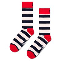 happy-socks-stripe-half-lange-socken