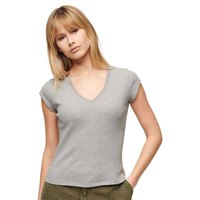 superdry-t-shirt-a-manches-courtes-essential-lace-trim
