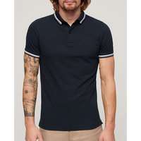 superdry-polo-a-manches-courtes-sportswear-relaxed-tipped