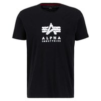 alpha-industries-grunge-logo-t-kurzarmeliges-t-shirt