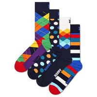 happy-socks-multi-color-gift-set-half-lange-socken-4-paare
