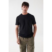 salsa-jeans-t-shirt-a-manches-courtes-pocket-and-embroidery-slim-fit
