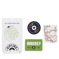 kipling-map-sticker-set