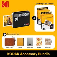 Kodak Lençóis + Kit Acessórios Câmera Instantânea Mini 3 Era 3X3 + 60