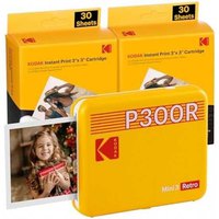 Kodak Cámara Instantánea Mini 3 Era 3X3 + 60 Hojas + Kit Accesorios