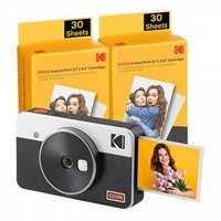 Kodak Lençóis + Kit Acessórios Câmera Instantânea Mini Shot 2 Era 2.1X3.4 + 60