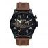 Nixon Safari Deluxe Leather Watch