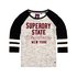 Superdry Football Applique Top 3/4 Sleeve T-Shirt