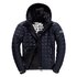 Superdry Casaco Hooded Box Quilt Fuji