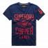 Superdry Copper Label Café Race Kurzarm T-Shirt