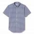 Lacoste Slim Fit Checked Jacquard Poplin Short Sleeve Shirt