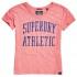 Superdry T-Shirt Manche Courte Athletic Slim Boyfriend