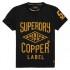 Superdry T-Shirt Manche Courte Copper Label Cafe Race