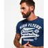 Superdry T-Shirt Manche Courte High Flyers Reworked