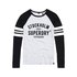 Superdry Applique Football Raglan Top Long Sleeve T-Shirt