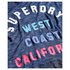 Superdry West Coast Slim Boyfriend Kurzarm T-Shirt