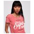 Superdry Finery Goods London Slim Boyfriend Short Sleeve T-Shirt